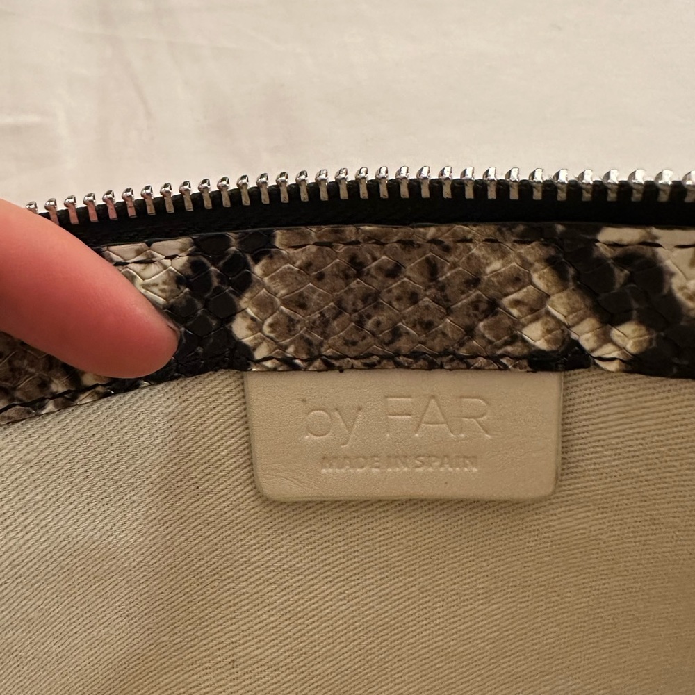 BY FAR Snake Skin Shoulder Bag - Picture 4 of 4